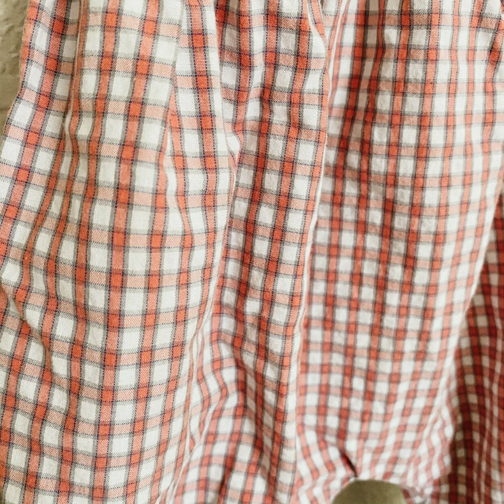 Joyaltee Red Checkered Pants Size 6-9 Months - Picture 2 of 5